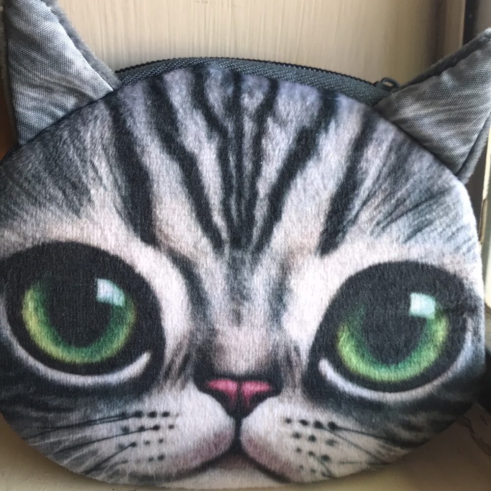 Kitty Cat Coin Purse & keychain